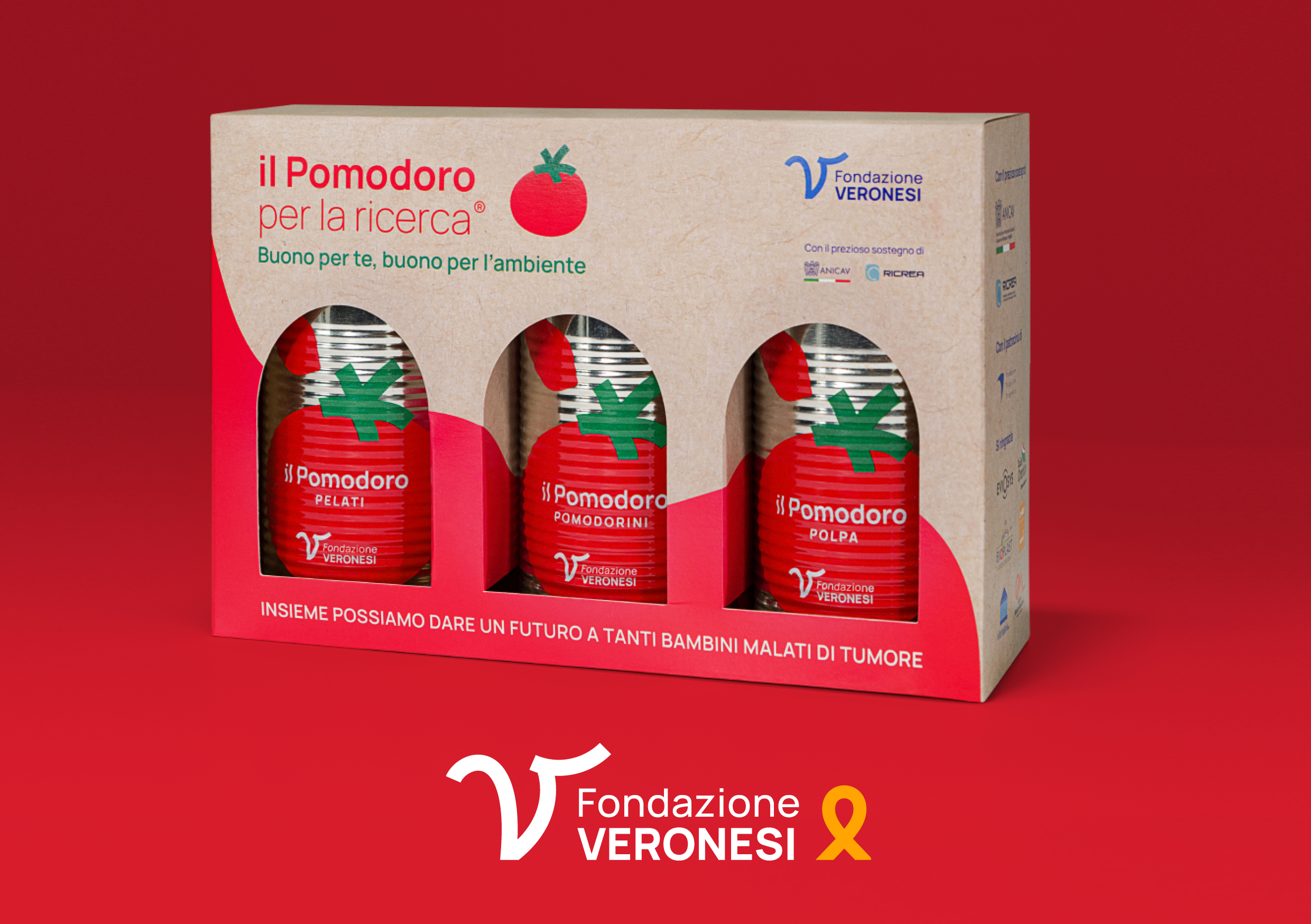 Il Pomodoro per la Ricerca 2024 _ Fondazione Veronesi